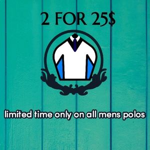 Polos 2 for 25$